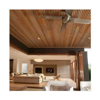 Carreaux de plafond en aluminium résistant à l'humidité, Design de plafond suspendu en métal