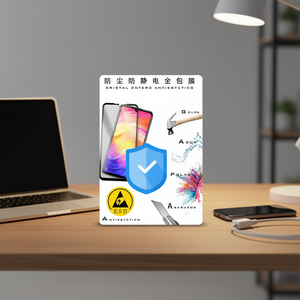 ฟิล์มป้องกันไฟฟ้าสถิตแบบเต็มจอสำหรับไอโฟน 11 โปร เอ็กซ์ เอ็กซ์เอส คริสตัล เอนเตโร แอนติเอสตาติโก - Product Image 3