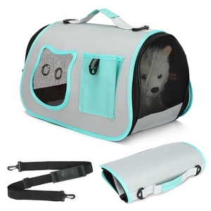 Bolsa de Transporte para Perros y Gatos OEM, Portátil, Transpirable, de Oxford, Gran Capacidad, para Viajes, Bandolera - Product Image 2