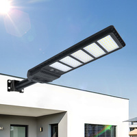 Lampadaire solaire LED extérieur tout-en-un KCD intégré, étanche IP65, haute luminosité, 100W, 200W, 300W, 400W, 1000W