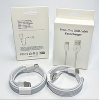 Cable de Carga Rápida Tipo-C de 1.5M, Cable de Sincronización de Datos de Alta Velocidad USB-C a USB para Samsung Galaxy, Compatible con iPhone 15/16/17