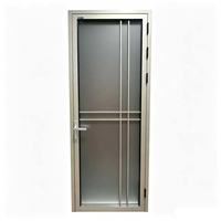Portes intérieures en verre sur mesure, de haute qualité, au design moderne et étanches pour hôtels, bureaux et résidences