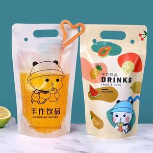 Bolsa de Bebidas Vertical Autosellable Personalizada al por Mayor para Alimentos y Bebidas de 32 oz, 200 ml, 300 ml - Product Image 3