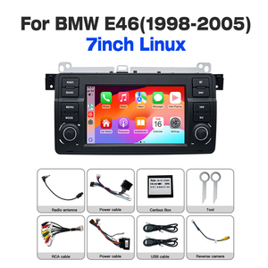 Système Linux, écran capacitif 7 pouces, navigation GPS, lecteur DVD de voiture, autoradio, stéréo, vidéo, unité principale, écran HD pour BMW E46 MGZT - Product Image 4