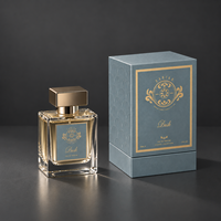 Emballage cosmétique, boîte à parfum, emballage de luxe, motif en relief, estampage à chaud, LOGO
