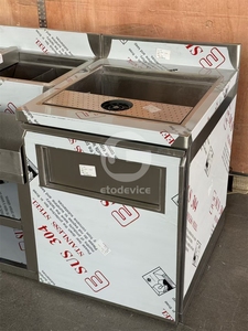 factory direct sale drink modern oem restaurant stainless steel bar cocktail station modular bartender <b>workstation</b> - Product Image 5