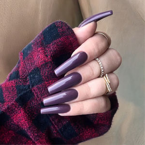 <span class=keywords><strong>Uñas</strong></span> <span class=keywords><strong>de</strong></span> prensa acrílicas cortas <span class=keywords><strong>de</strong></span> lujo <span class=keywords><strong>de</strong></span> alta calidad, <span class=keywords><strong>uñas</strong></span> <span class=keywords><strong>postizas</strong></span> desnudas diseñadas para mujeres, Material ABS, forma <span class=keywords><strong>de</strong></span> ataúd larga con pegamento - Product Image 5