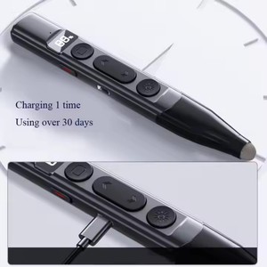 Pantalla de nivel de batería, bolígrafo puntero recargable, pantalla de pantalla, página táctil, bolígrafo giratorio para reunión de enseñanza Multimedia - Product Image 3