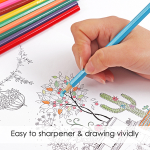 <span class=keywords><strong>Crayons</strong></span> <span class=keywords><strong>de</strong></span> <span class=keywords><strong>couleur</strong></span> hexagonaux <span class=keywords><strong>en</strong></span> <span class=keywords><strong>bois</strong></span> naturel Foska 7,0'' <span class=keywords><strong>24</strong></span> couleurs - Product Image 5