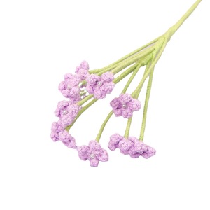 Flores de lana hechas a mano con ganchillo y tejido a punto, producto terminado de paniculata, ramo hecho a mano, recuerdos para el Día de San Valentín, regalos para días festivos. - Product Image 5