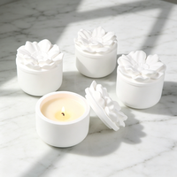 Diffuseur d'huiles essentielles en plâtre parfumé, bougeoir en céramique écologique de luxe pour la décoration intérieure, désodorisant