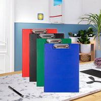 Pochette porte-documents A4 multi-couleurs à double panneau pour documents et bloc-notes d'étudiant Ounan SM7899
