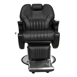 Chaises de barbier d'occasion classiques bon marché de haute qualité à vendre/chaise coiffeur/chaise de barbier noir
