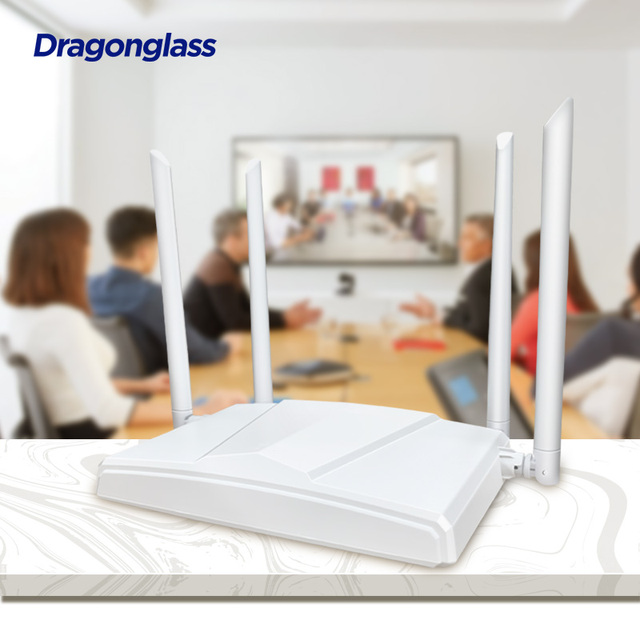OEM/ODM High-Speed Dual-Band 4G LTE CPE Router with 4 External Antennas 300Mbps SIM Card Support