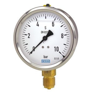 Manomètre à tube Bourdon WiKA 232.50.100 0-2500 Kpa Utilisation industrielle - Product Image 4