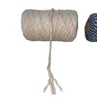 Chine fournisseur de fil couleur personnalisée coton recyclé vadrouille 8ply fil mélangé