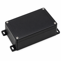 Boîtier de jonction électrique ABS IP67 150*100*44mm F12 Noir pour projet