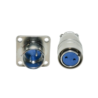Connecteur Dengfeng XS16 2-7 broches, prise mâle carrée, fiche femelle, verrouillage à clipser, coque en cuivre, prise d'aviation