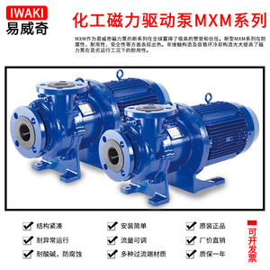 ปั๊มแม่เหล็ก Iwaki รุ่น MXM441 ขนาด 40 มม. ปั๊มเคมีทนกรดด่าง ปั๊มหอยโข่งแนวนอน - Product Image 4