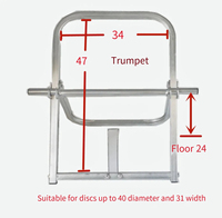 JQ/Haiso Carrete de Cable Plegable para Fibra Óptica, Bandeja Portátil para Cableado, Herramienta de Construcción Interior/Exterior Fácil de Usar