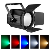 Professionnel haute puissance LED COB PAR lumière 200W RGBWA 5IN 1 LED Par visage lumière Studio projecteur