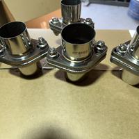 Nuevo Conector de Silenciador de Acero Inoxidable 304 para Escape de Automóvil AC SCHNITZER X6 E71 SUV