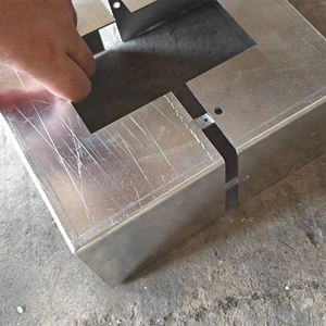 Cache-poteau d'éclairage décoratif <span class=keywords><strong>en</strong></span> deux parties, rond et carré, <span class=keywords><strong>en</strong></span> aluminium et acier, pour poteau de parking, avec enjoliveur de fixation - Product Image 5