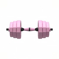 Ensemble d'haltères réglables 4 en 1, barre multifonctionnelle, kettlebell, équipement de fitness pour la maison, pour hommes et femmes
