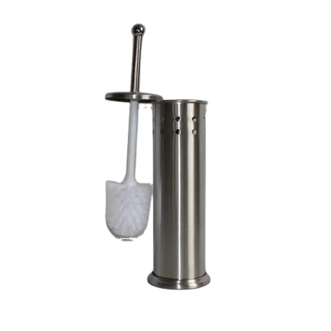 Yaguang toilet brush holder stainless steel cleaning tool durable vertical bathroom toilet brush wall-mounted