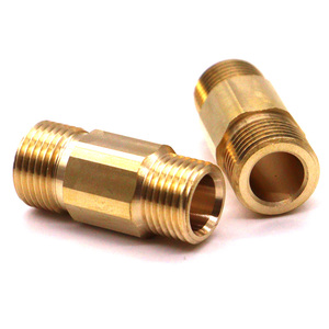 Connecteur de machine OEM, connecteur pneumatique, laiton nickelé, filetage externe - Product Image 4