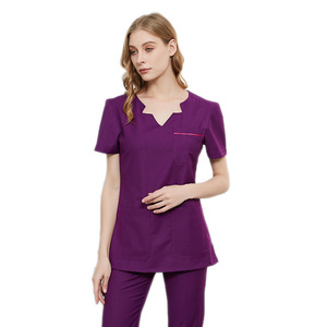 Tenue de bloc opératoire pour femmes médecins et infirmières, uniformes de bloc opératoire, uniformes de clinique dentaire, à manches longues et - Product Image 5