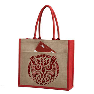 Bolsa de Compras Reciclable con Impresión Personalizada y Logotipo para Damas, Precio Económico, Producto de Alta Calidad Hecho en India - Product Image 3