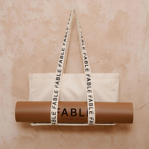 Sac de sport personnalisé avec logo, sac de yoga en toile, sac à bandoulière pour accessoires de tapis de yoga, sac de plage en coton - Product Image 1