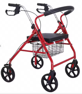 <strong>Walker</strong> <strong>Disabled</strong> With Wheel Can Push Walking Auxiliary Armrest Elderly <strong>Walker</strong> <strong>Walker</strong> Chair Trolley - Product Image 1