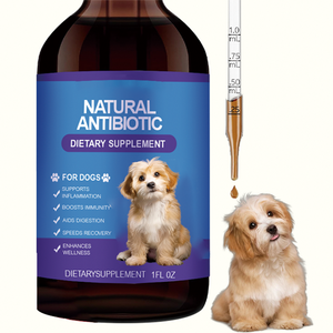 Antibióticos Líquidos <span class=keywords><strong>para</strong></span> Mascotas, Cuidado Natural <span class=keywords><strong>con</strong></span> Antibióticos <span class=keywords><strong>para</strong></span> Perros y Gatos, Alivio de Picazón por Alergia, Apoyo Inmunológico, Alto Contenido de Proteínas - Product Image 6