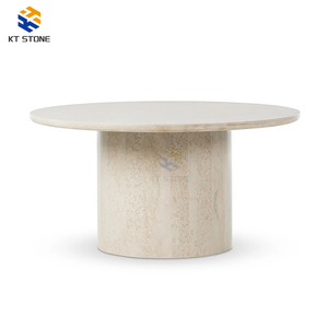 Mesa de Comedor Minimalista de Mármol con Tapa de Piedra Natural y Patas de Acero Inoxidable, Novedad <span class=keywords><strong>2026</strong></span>, Muebles Modernos para el Hogar y Restaurantes - Product Image 6