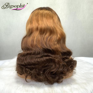 Pelucas de Cabello Humano para Mujer, Peluca de Cabello Humano Virgen con Frente de Encaje, Pelucas Frontales SDD de 18 Pulgadas con Ondas Oceánicas 13*4 - Product Image 5