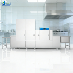Lavavajillas Comercial Plano de Gran Capacidad, Totalmente Automático, Aprobado por ISO, para Cocina 1. Reduce el consumo de agua - Product Image 2