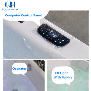 חם מכירה ג 'קוזי ספא פינתי אמבטיה מחירים נמוכים ג' קוזי ספא ג 'קוזי ג' קוזי זכוכית ג 'קוזי עיסוי אמבטיה - Product Image 5