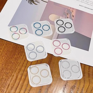 Protector de Cámara de Alta Calidad con Cobertura Total, Protector de Lente de Cámara de Vidrio Templado con Brillantina para <span class=keywords><strong>iPhone</strong></span> 16 Pro Max 16 15 <span class=keywords><strong>Plus</strong></span> 14 Pro - Product Image 5