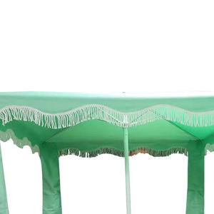 Sombrilla de playa de poliéster de 180G para exteriores Uv50 + tienda de playa refugio solar Pop Up sombrilla de playa fresca para exteriores Cabana - Product Image 2