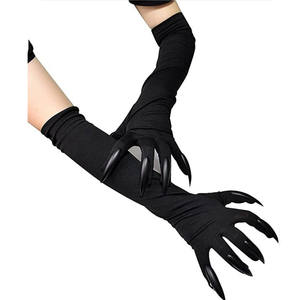 Sarung Tangan Kuku Panjang Cosplay Halloween Sarung Tangan Pesta Kuku Panjang Alat Peraga Halloween Cakar Monster Sarung Tangan Kostum Halloween - Product Image 5
