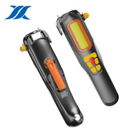 Lampe torche radio alarme multifonction rechargeable SA-T11 ABS LED à manivelle pour la prévention des catastrophes et la production d'énergie d'urgence