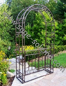 Arche de jardin <span class=keywords><strong>en</strong></span> fer forgé antique, arche et tonnelle <span class=keywords><strong>en</strong></span> métal sur mesure - Product Image 4