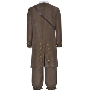 Korsanlar Film Cosplay Kostüm Erkekler Yetişkin Rönesans Vintage Şövalye Faire Karnaval Parti Kostüm - Product Image 3