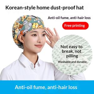 Gorro <span class=keywords><strong>de</strong></span> Trabajo Transpirable para Alimentos con Cubierta para el Cabello, Protección Contra Aceite y Humo, Gorro <span class=keywords><strong>de</strong></span> Chef para Restaurante, Higiene, Uso Doméstico, Gorro Antipolvo para Enfermeras - Product Image 2