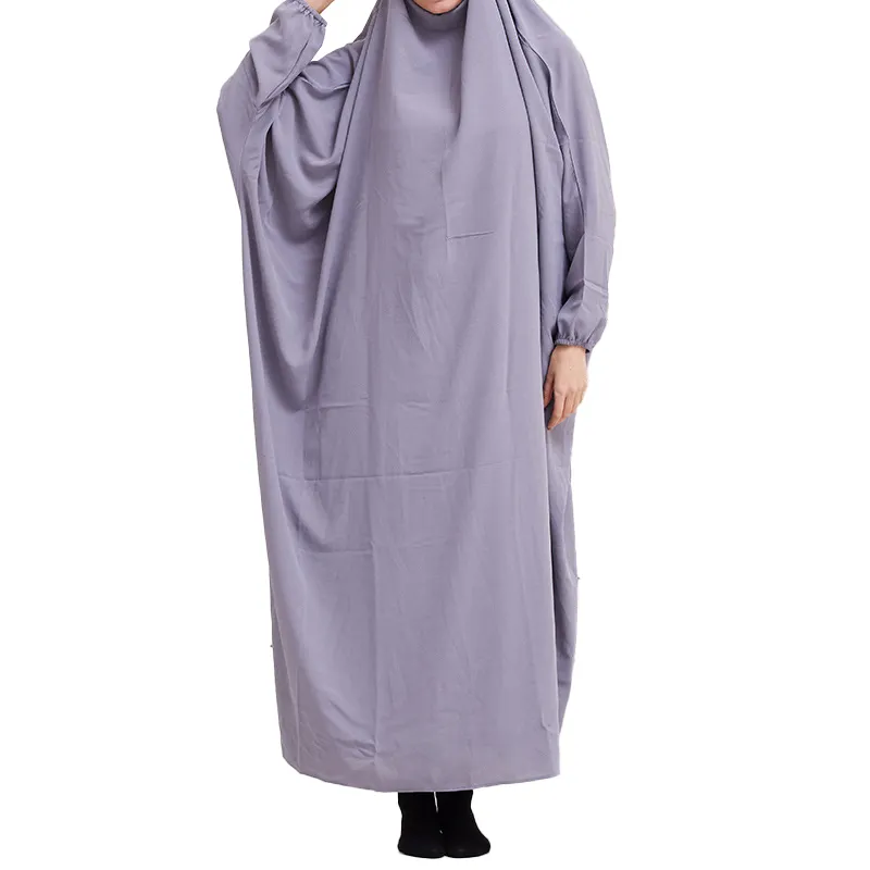 Islamitische Kleding Knopen Tassen Met Jilbab Islam Gebed A Met Sajadah Rok Twee 1-delige Abaya Meisjes Eid 2024