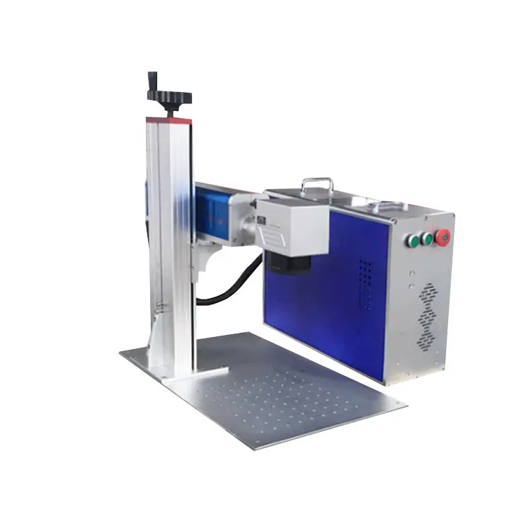 Factory Hot Koop 30W Desktop Optische Fiber Laser-markering Machine Voor Metalen En Niet-metalen