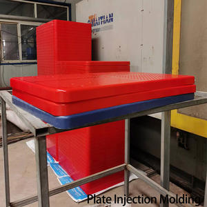 Chariot à plate-forme en plastique, chariot à main robuste, chariot de poussée, chariot à plate-forme mobile, camion à main - Product Image 6