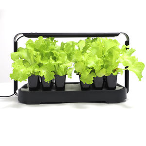 Kitchen Potting Seedling Tray <strong>Microgreen</strong> Tray Food Safety Certification Reuse Mini Smart Home Garden With LED Growing Light - Product Image 1